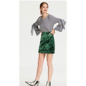 Sandro Green Emerald Skirt Size 3